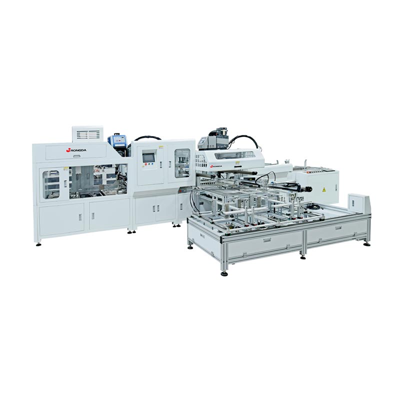 Skládací stroj na montáž křídel krabice